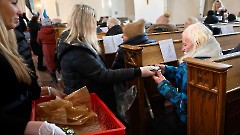 32. Концертное богослужение, посвящённое 108-й годовщине Эстонской Республики. Церковь Олевисте, 21 февраля 2026 г. Фото Урмас Роос