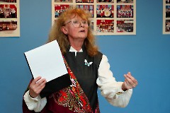 01. Открытие выставки Ирины Барсегян «Женская сила». Силламяэский центр досуга и культуры, 6 марта 2026 года. Фото- Александр Хмыров