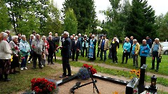 06. Братское захоронение моряков с эсминца «Карл Маркс» в Локса. 31 августа 2026 г. Фото- Александр Хмыров