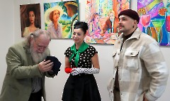 08. Открытие выставки «СинемАрт» художника Инны Тюриковой. Художественная галерея Bjarte, 7 октября 2026 г. Фото- Александр Хмыров