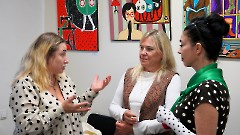 32. Открытие выставки «СинемАрт» художника Инны Тюриковой. Художественная галерея Bjarte, 7 октября 2026 г. Фото- Александр Хмыров