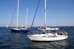 Выход в Таллинский залив накануне дня ВМФ