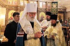 Освящение мемориальной доски в память о моряках, погибших во время Таллинского перехода