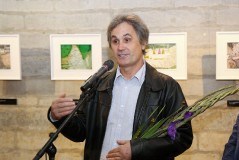 Открытие выставки молдавского художника Семена Замши