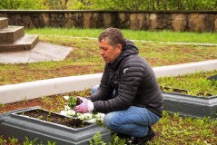 Субботник на Кладбище Эстонского стрелкового корпуса 7 мая 2019 г.