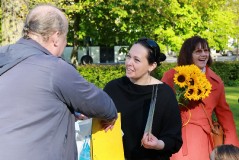 Награждение участников конкурса чтецов в Таллине