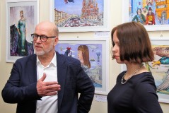 В ЦРК открылась детская художественная выставка «Сказки и рассказы русских писателей»