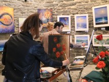 Мастер-класс художника Ровшана  Нура