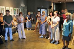 Открытие выставки «Встречи в Эстонии. Художники в гостях у зоопарка»