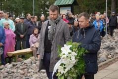 Мероприятия на мысе Юминда в память о погибших при Таллинском переходе