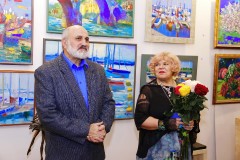 С открытия выставки Владимира Бачу «Времена года»