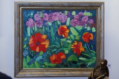 С открытия выставки Владимира Бачу «Времена года»