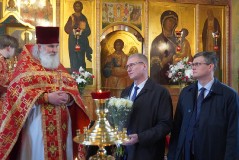 В храме Нарвской иконы Божией Матери