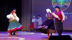 132. В Нарве стартовал фестиваль «Танцевальная мозаика». ДК Ругодив, 15 марта 2025 г. Фото - Александр Хмыров
