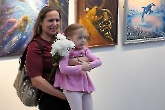 14. Открытие юбилейной выставки Сергея Волочаева. Центр культуры Kaja, 27 октября 2025 г. Фото- Александр Хмыров