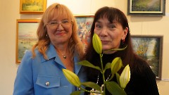 04. Открытие юбилейной выставки Галины Преображенской - «Жизнь». Центр культуры «Мере», 28 октября 2025 г. Фото- Александр Хмыров