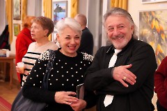 36. Открытие осенней выставки Объединения русских художников в Эстонии. Центр культуры MERE, 21 ноября 2025 г. Фото- Александр Хмыров