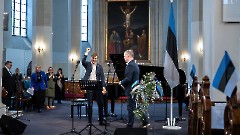 23. Концертное богослужение, посвящённое 108-й годовщине Эстонской Республики. Церковь Олевисте, 21 февраля 2026 г. Фото Урмас Роос