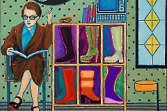 15. Открытие выставки «СинемАрт» художника Инны Тюриковой. Художественная галерея Bjarte, 7 октября 2026 г. Фото- Александр Хмыров